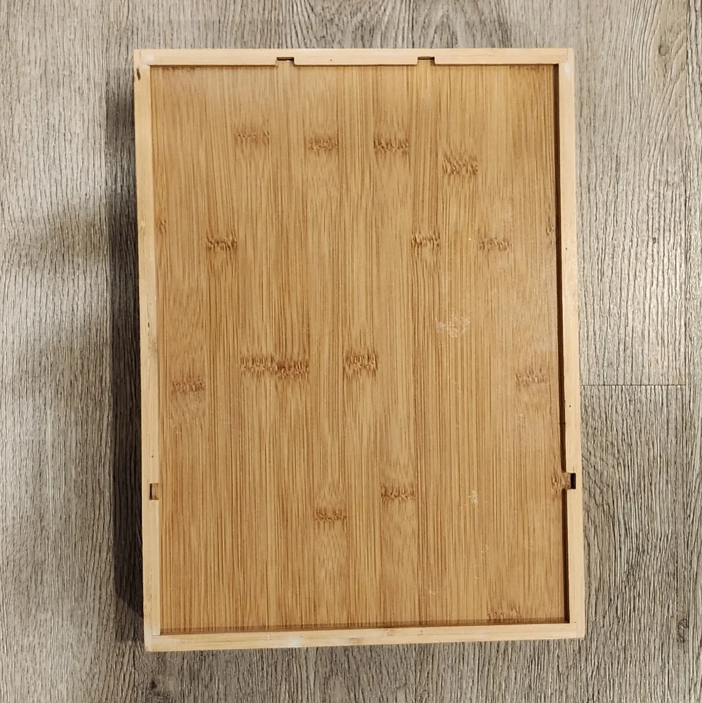 Bamboo Cutlery Drawer Organizer